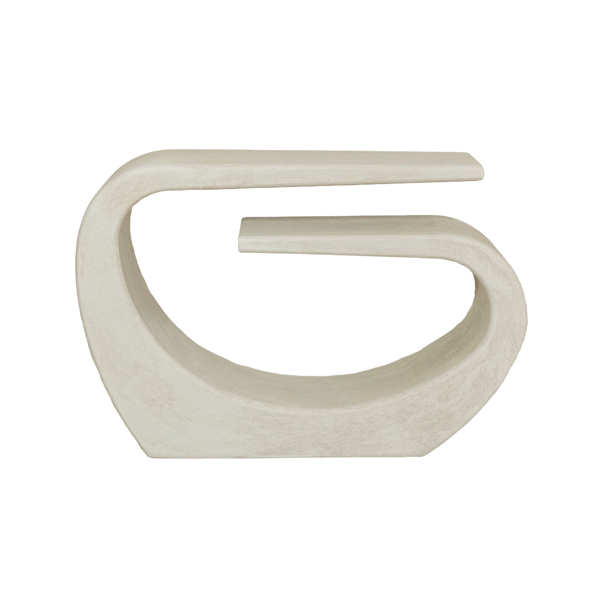 Console en MDF blanc Danaé