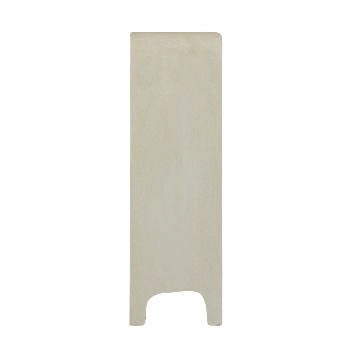 Etagère en MDF blanc effet béton Danaé