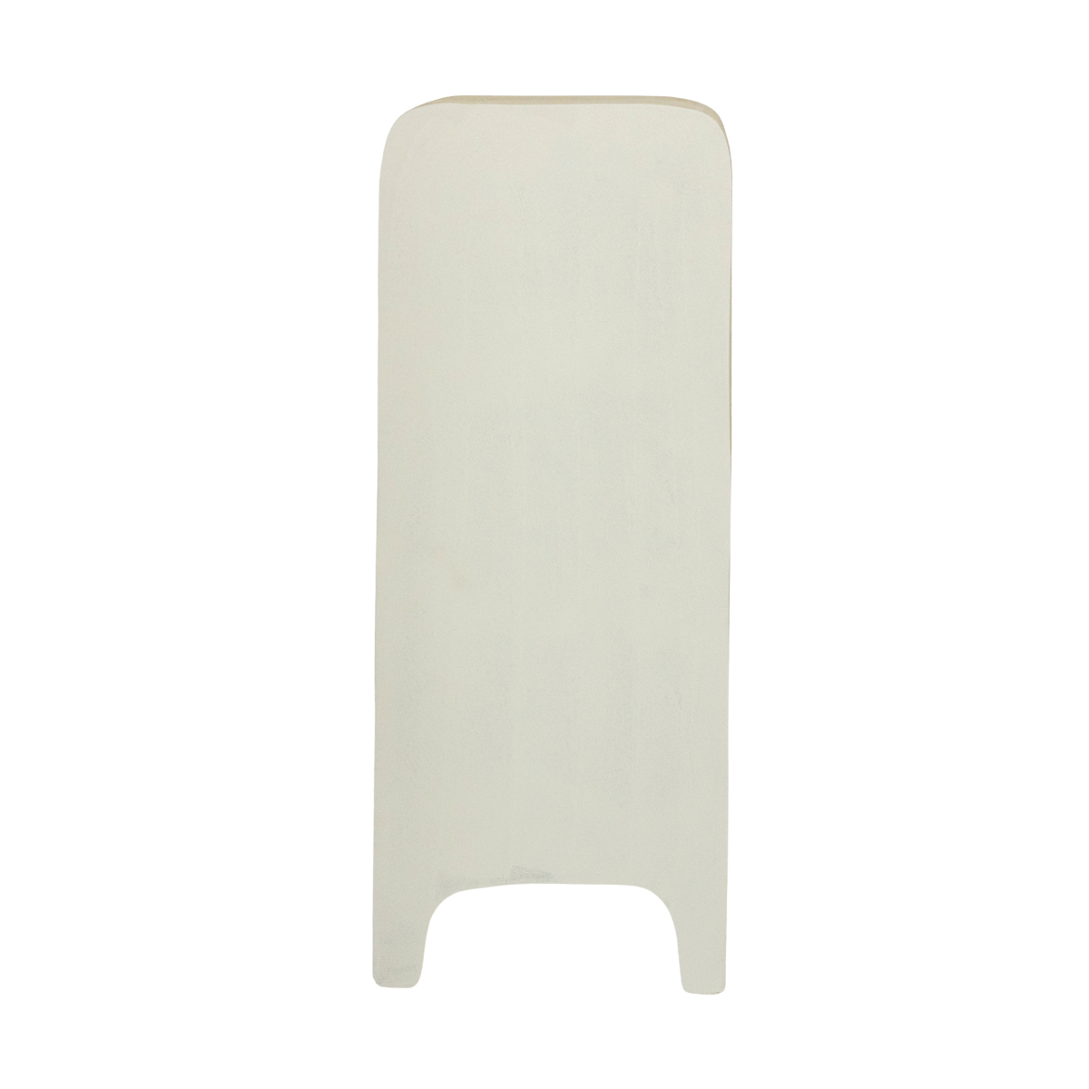 Etagère en MDF blanc effet béton Danaé