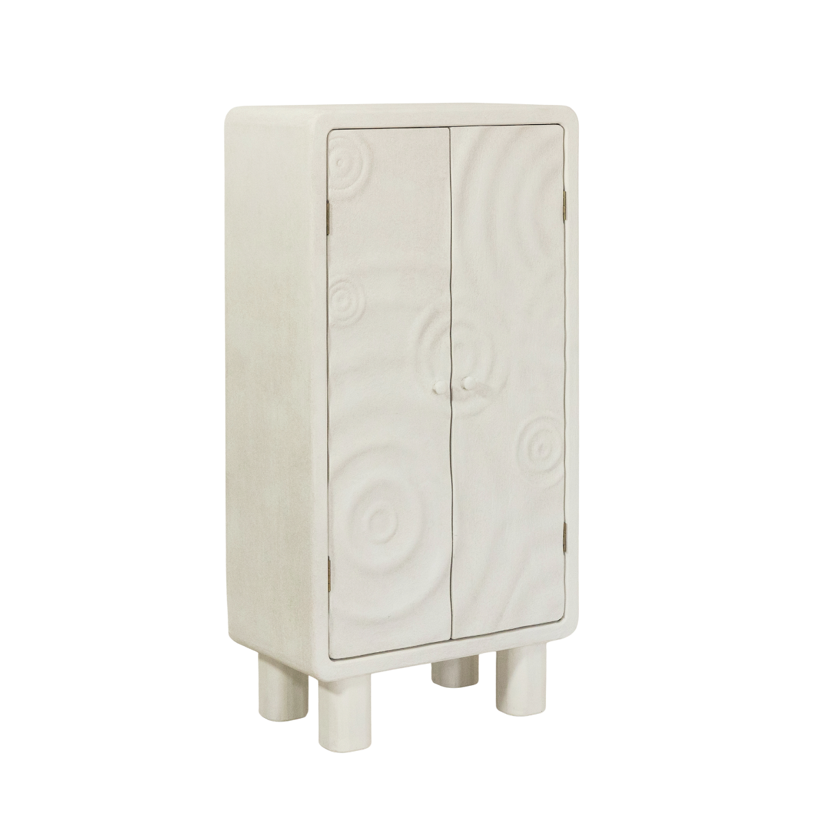 Armoire en MDF blanc Danaé