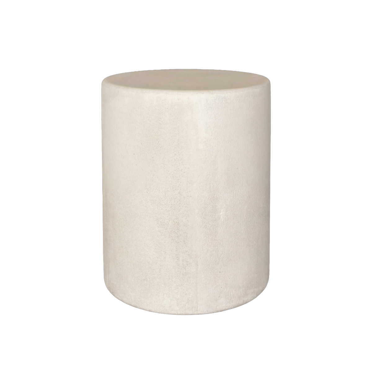 Table de chevet ronde en bois effet béton Danaé