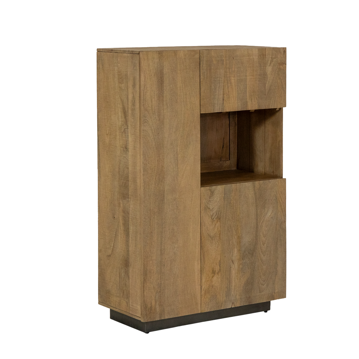 Armoire en bois de manguier et métal Isil