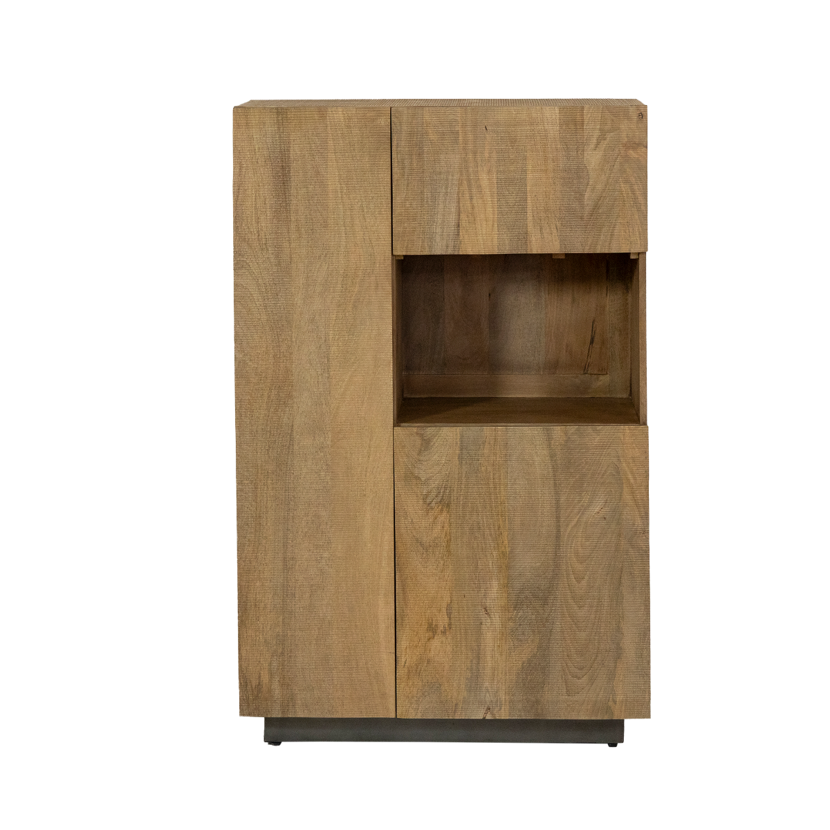 Armoire en bois de manguier et métal Isil