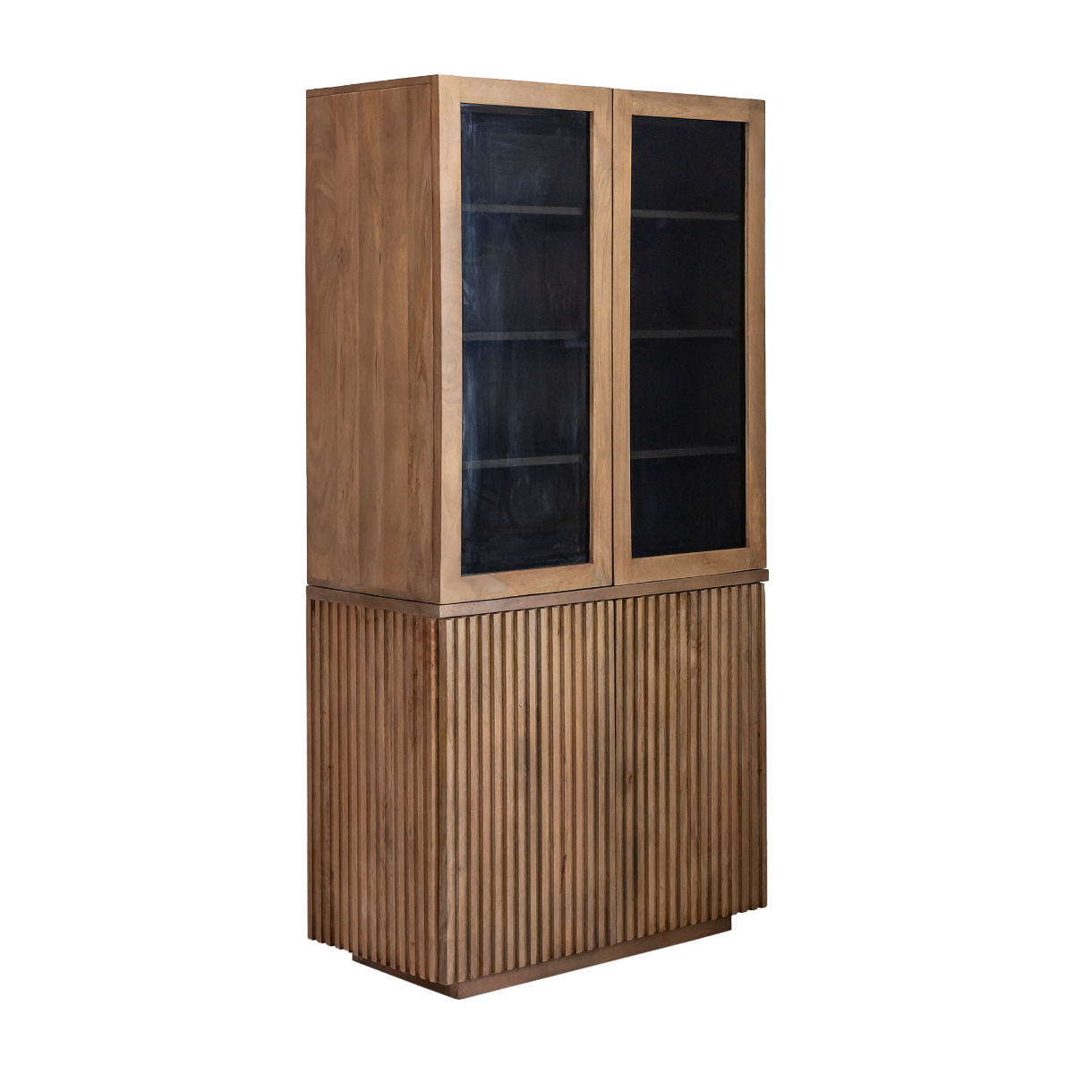 Vitrine en bois de manguier Betty