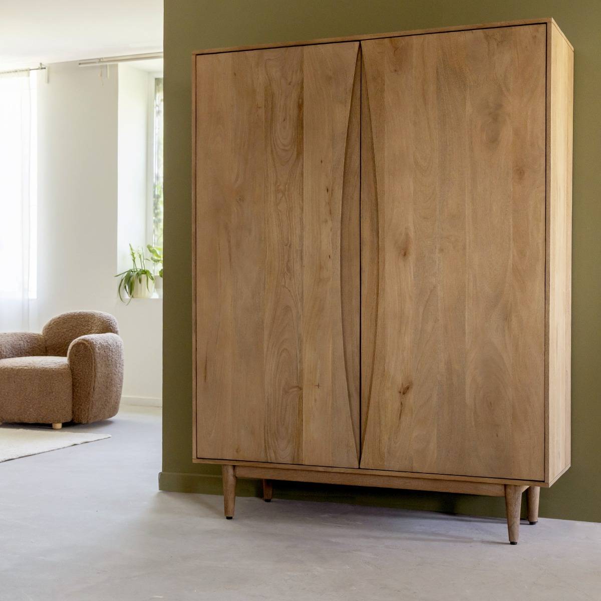 Armoire en bois de manguier Folia