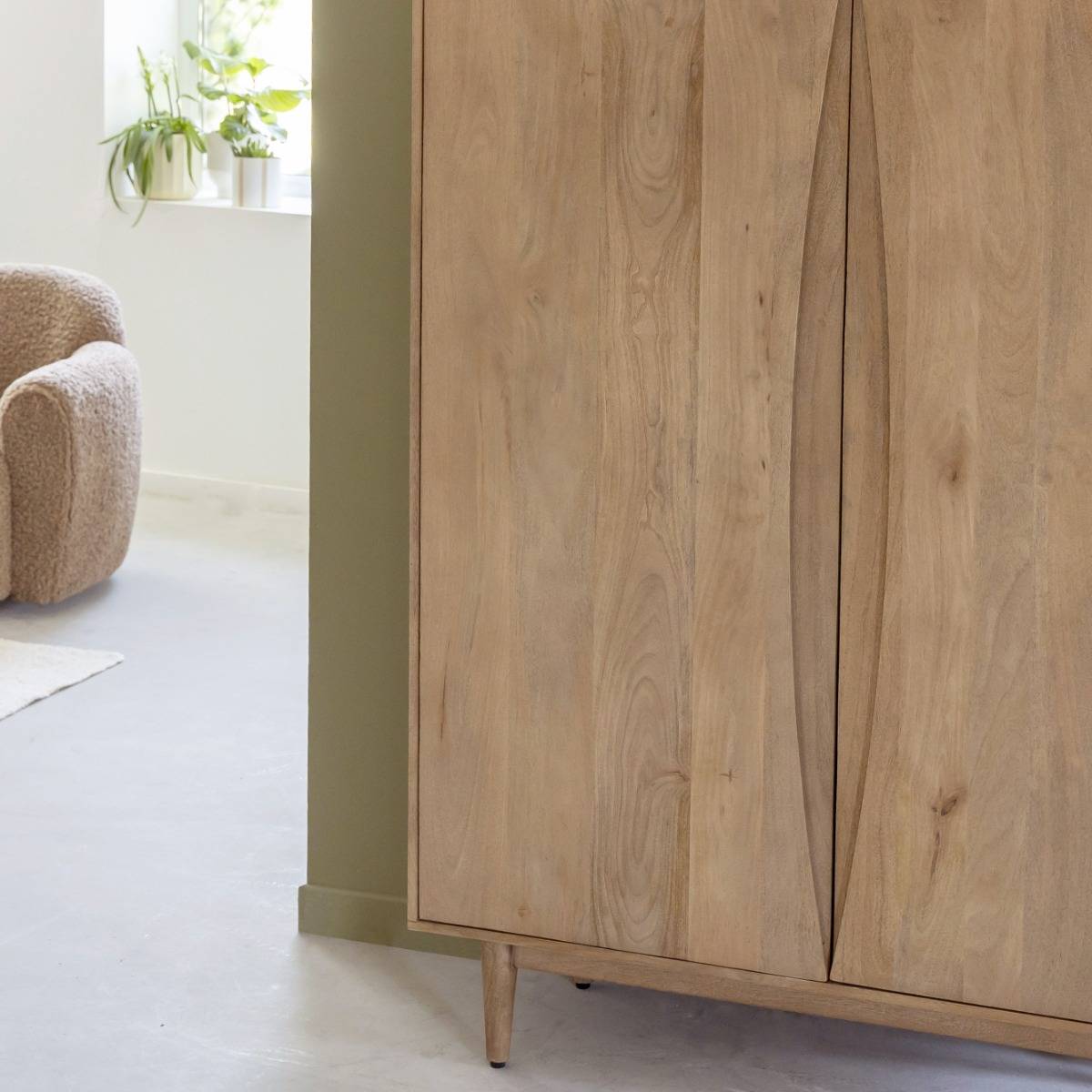 Armoire en bois de manguier Folia