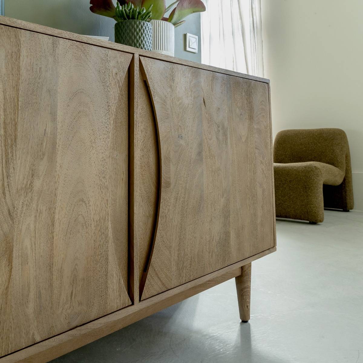 Buffet en bois de manguier Folia