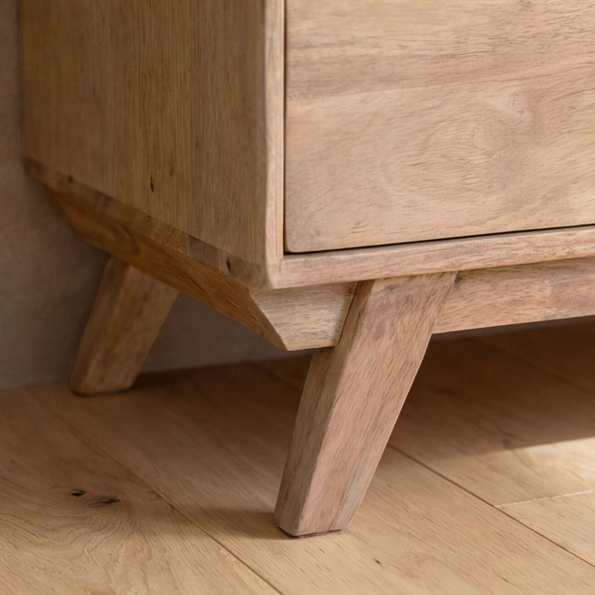 Vitrine en bois de manguier Folia