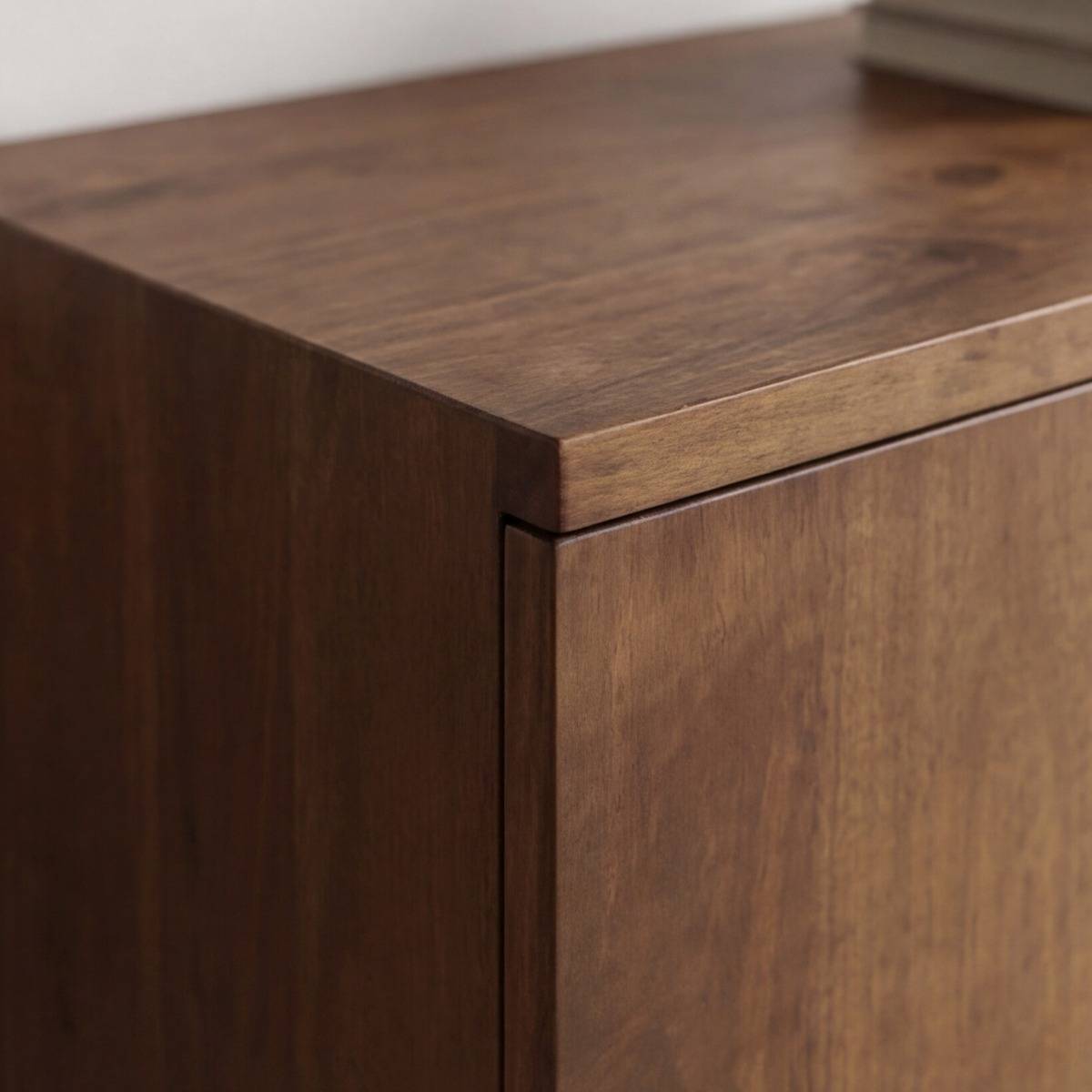 Buffet en bois de manguier foncé Warren