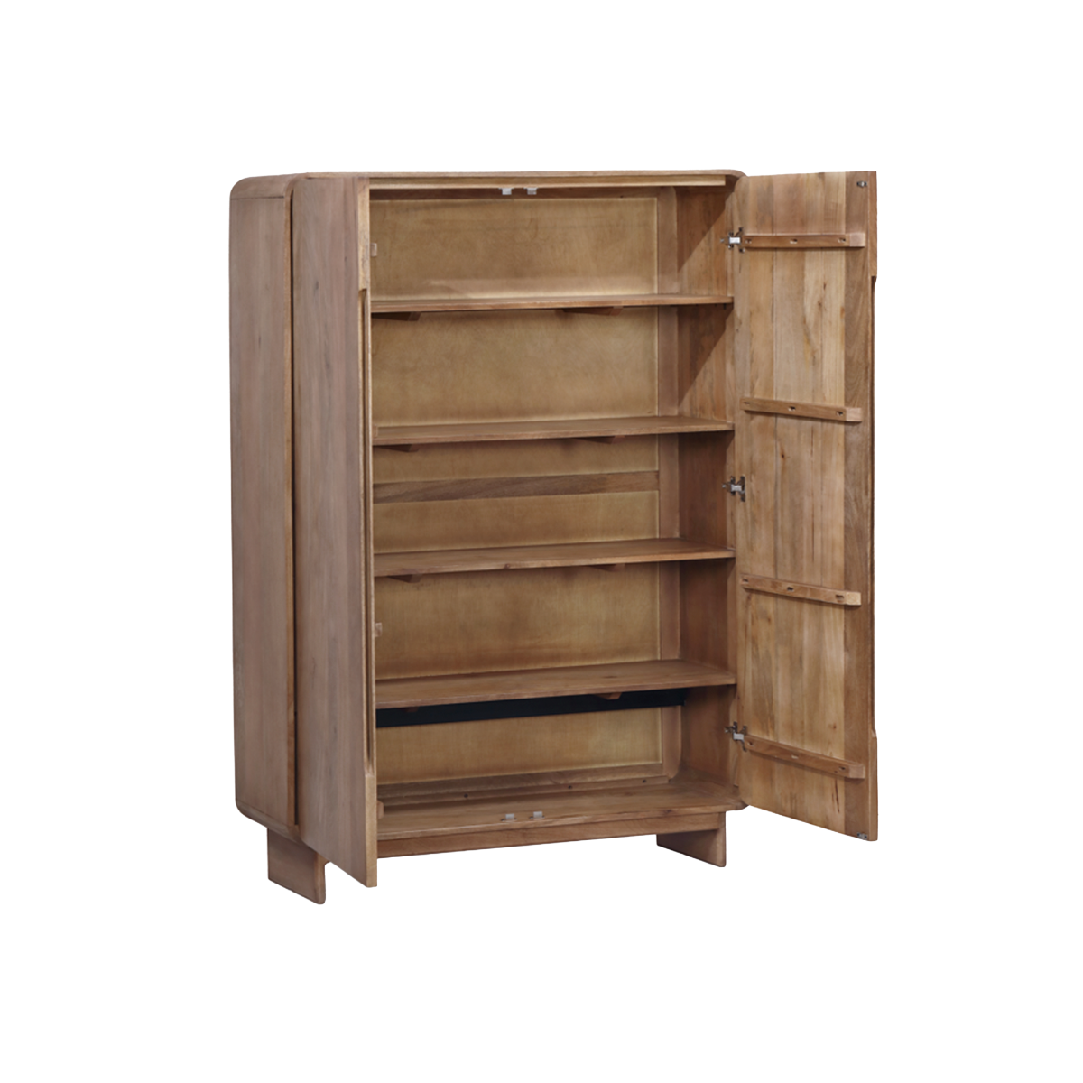 Armoire 2 portes en bois de manguier Alma