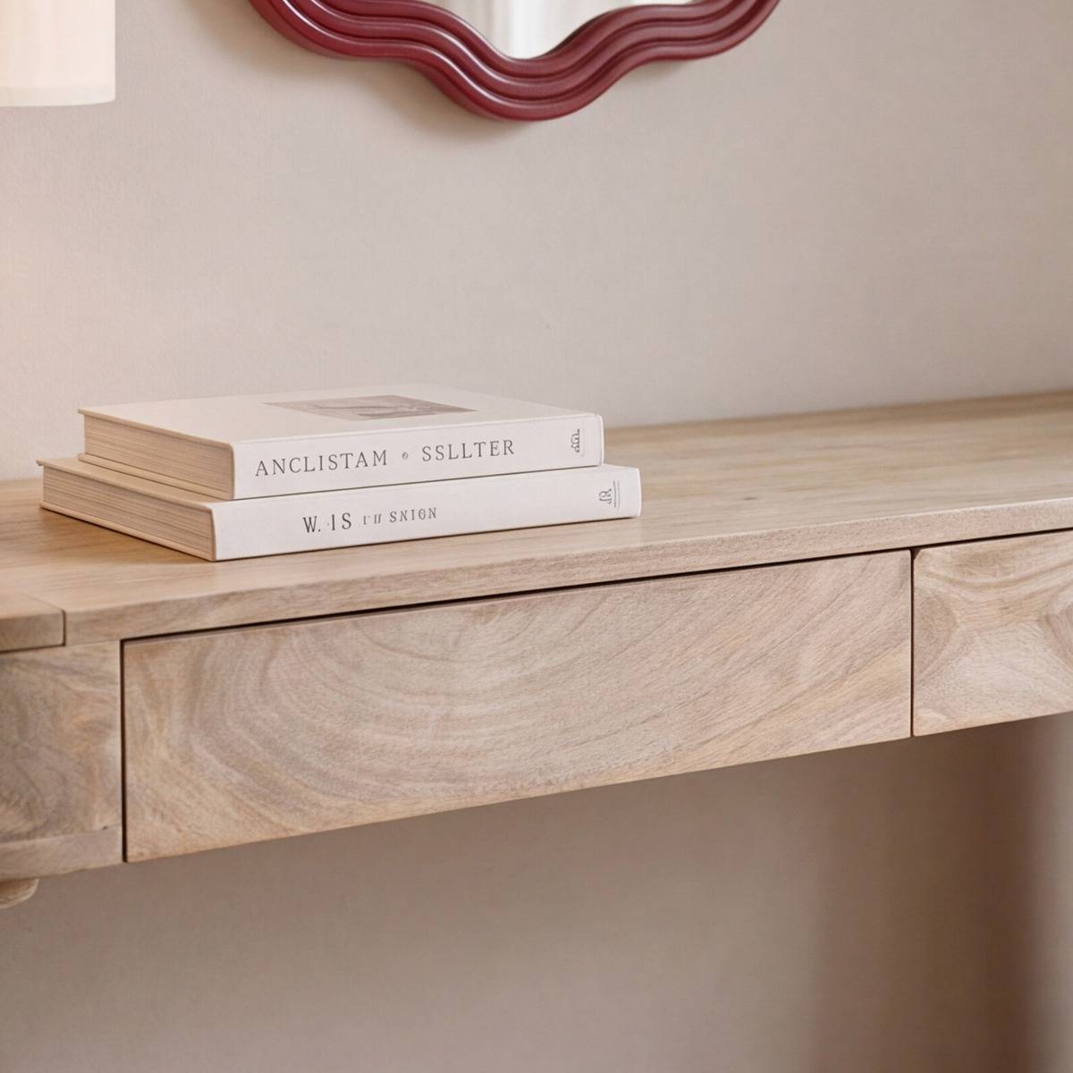 Console en bois de manguier Luméya