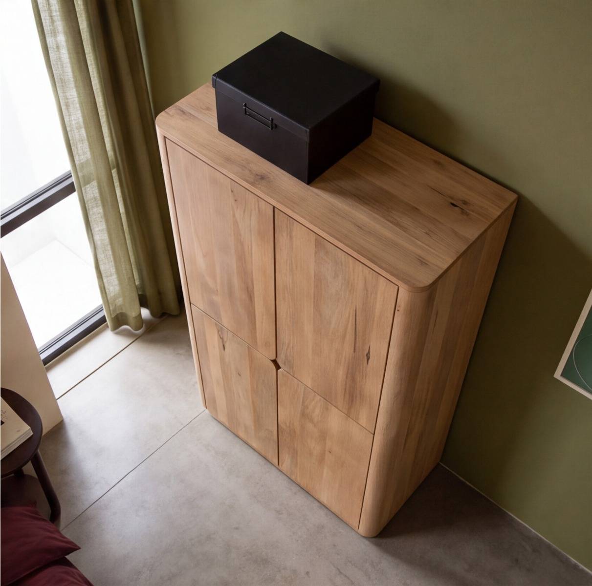 Armoire en bois de manguier Luméya