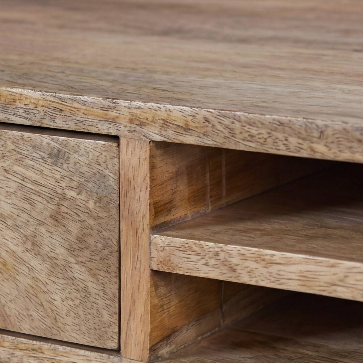 Bureau en bois de manguier Aurila