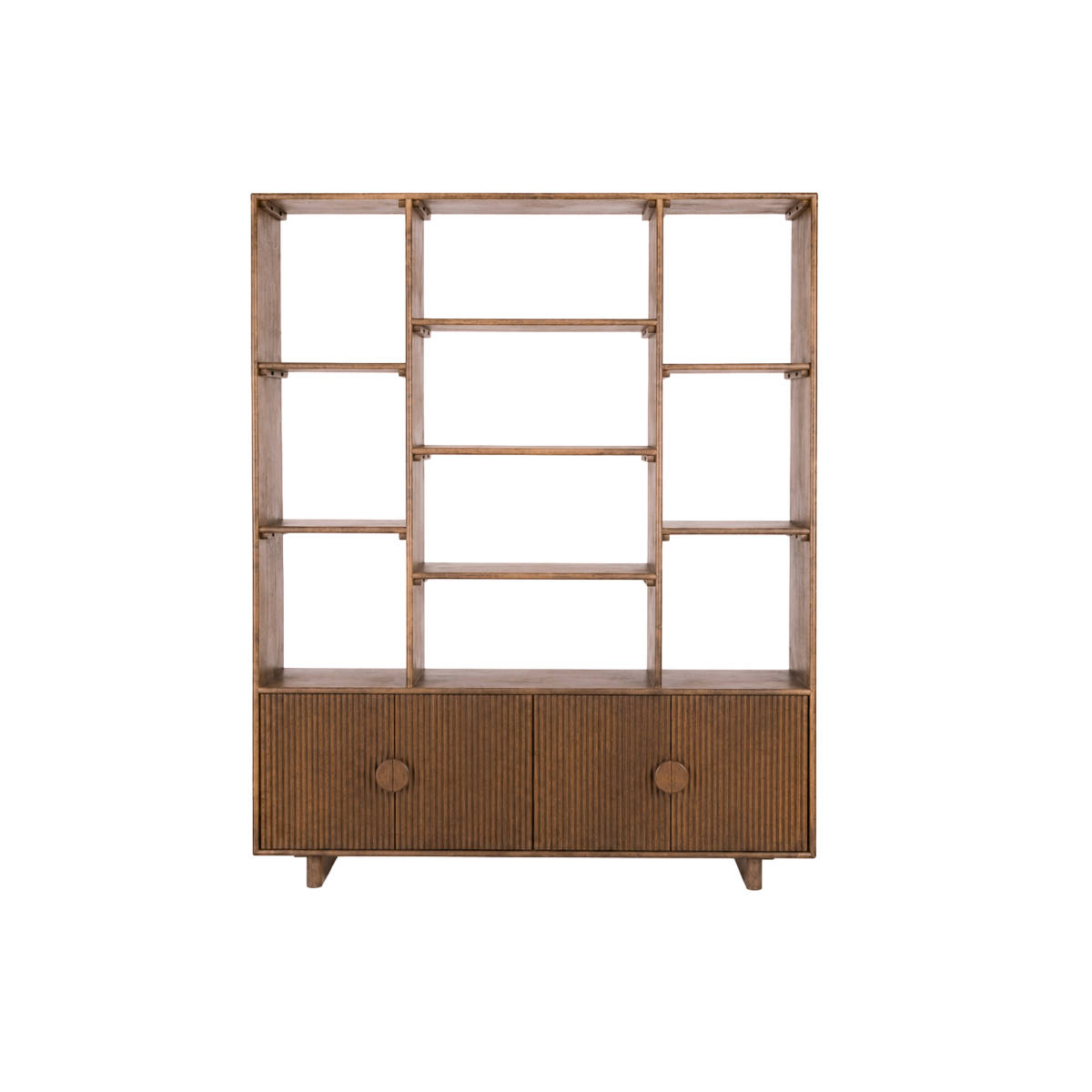 Bibliothèque en bois de manguier Amaro