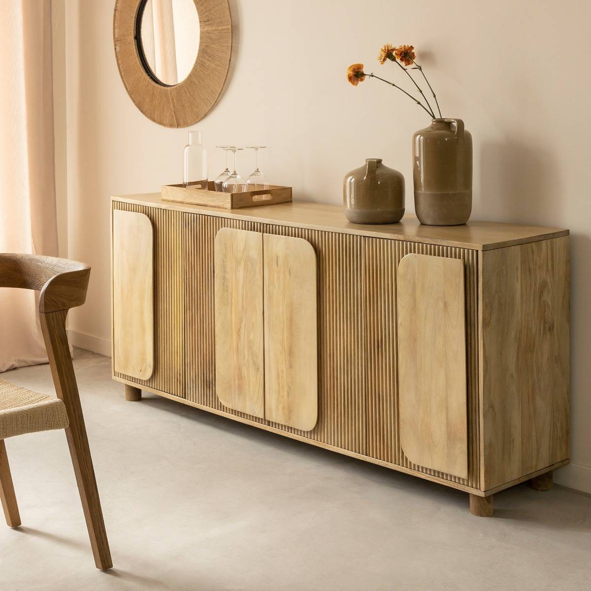 Buffet en bois de manguier Eros