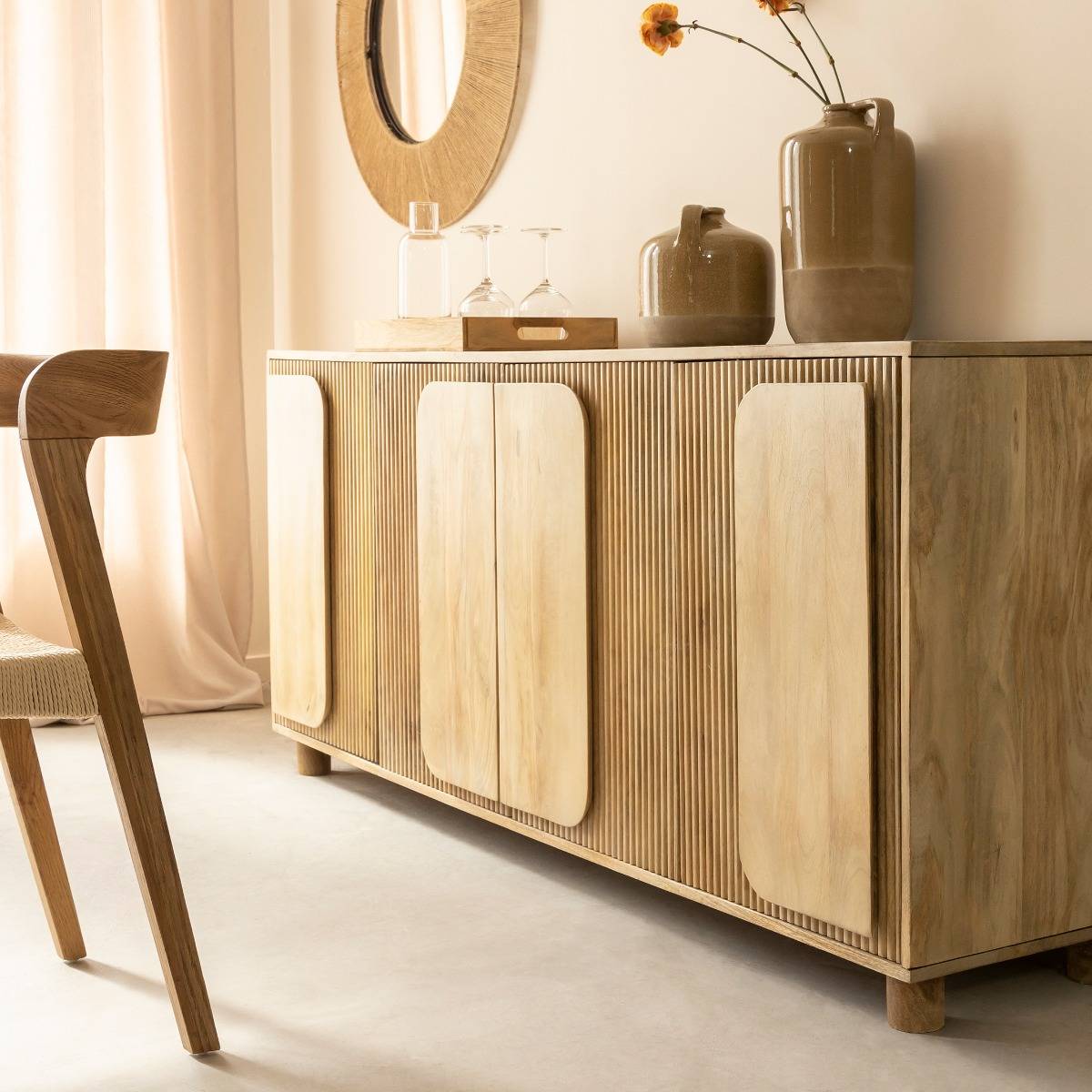 Buffet en bois de manguier Eros