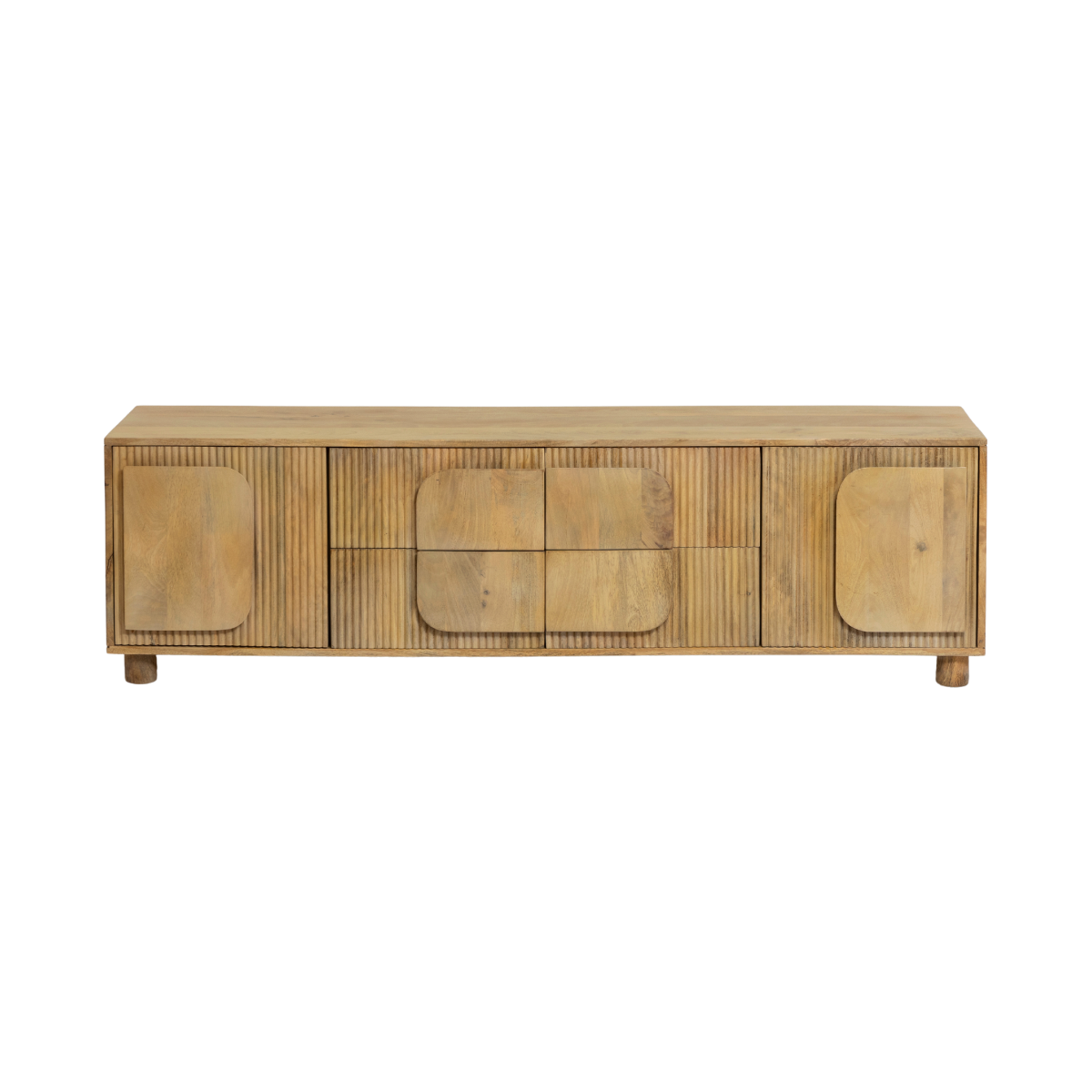 Meuble TV en bois de manguier Eros