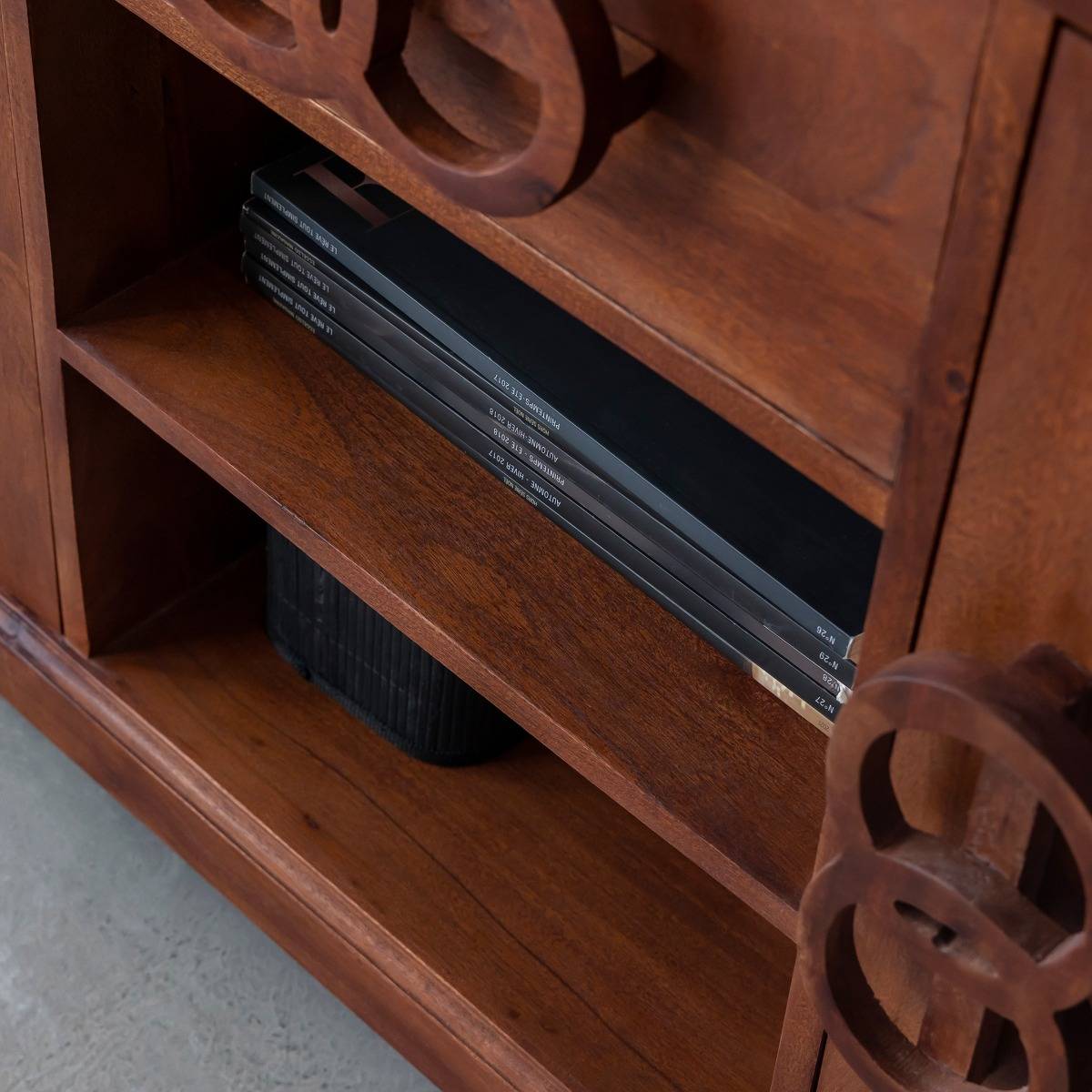 Buffet 3 portes en bois d'acacia Quilla