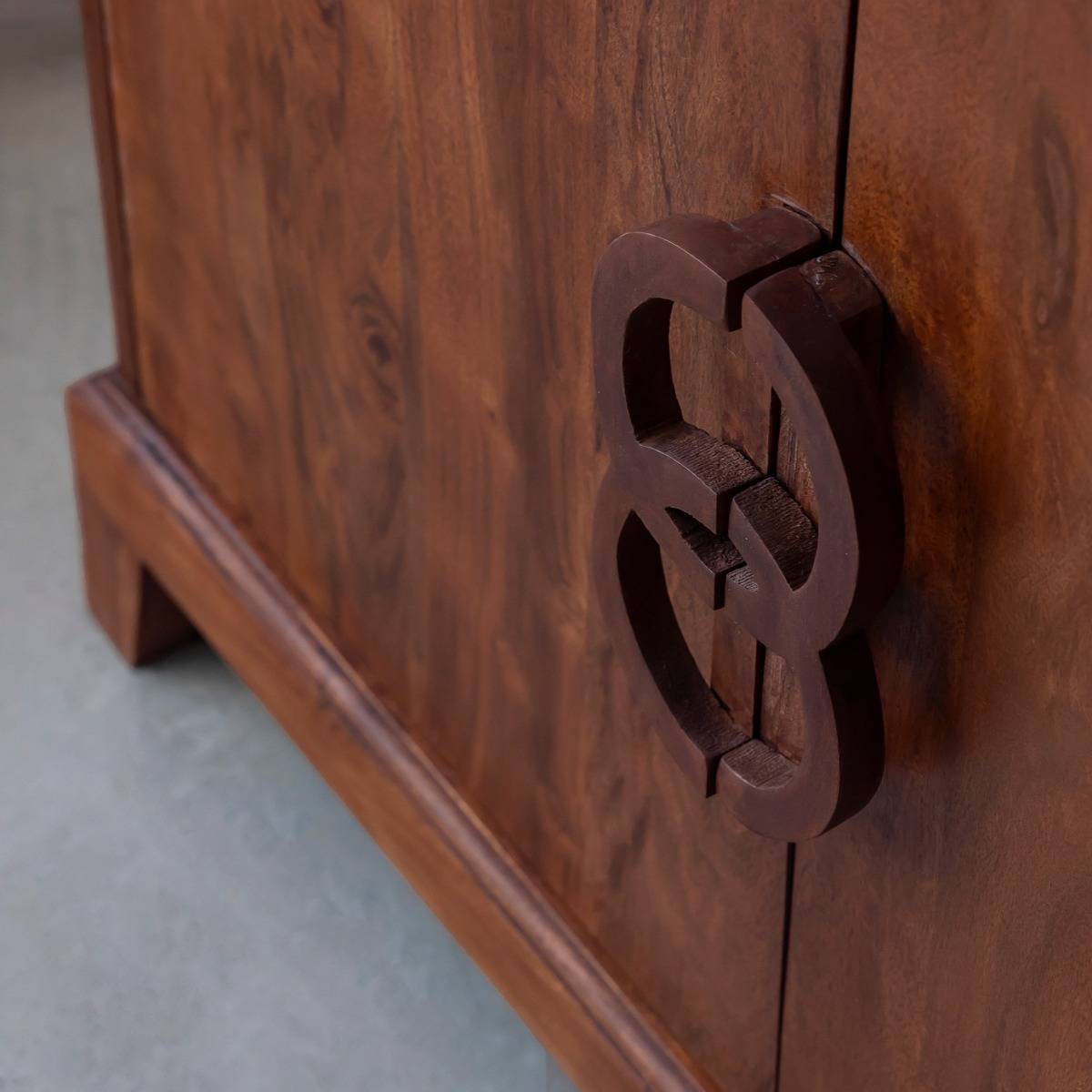 Buffet 3 portes en bois d'acacia Quilla