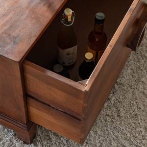 Table basse en bois d'acacia Quilla