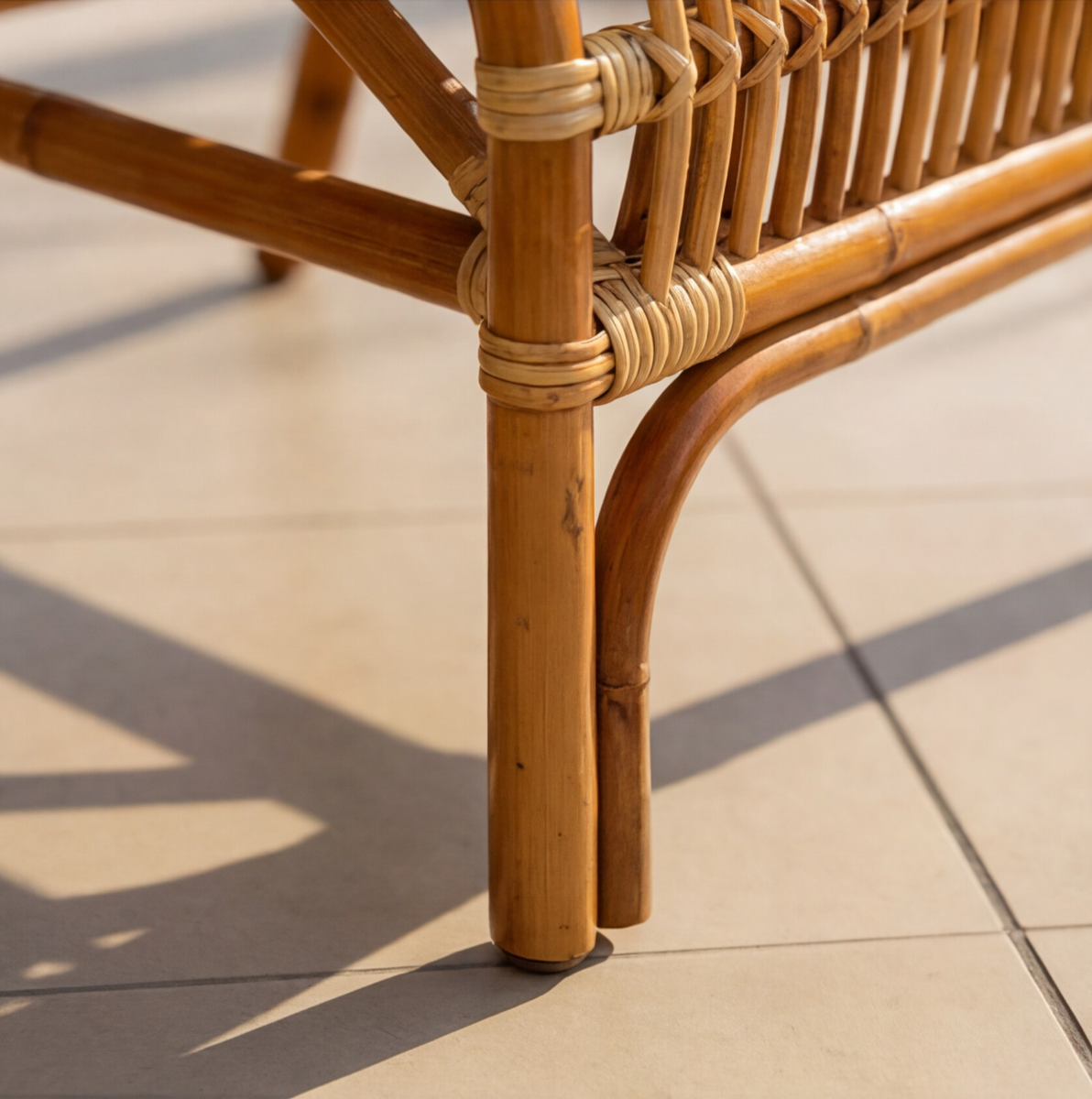 Fauteuil de jardin en rotin Rattan