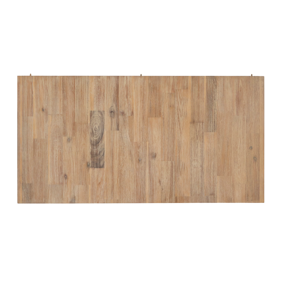 Table à manger rectangle en bois avec allonges en acacia Marin