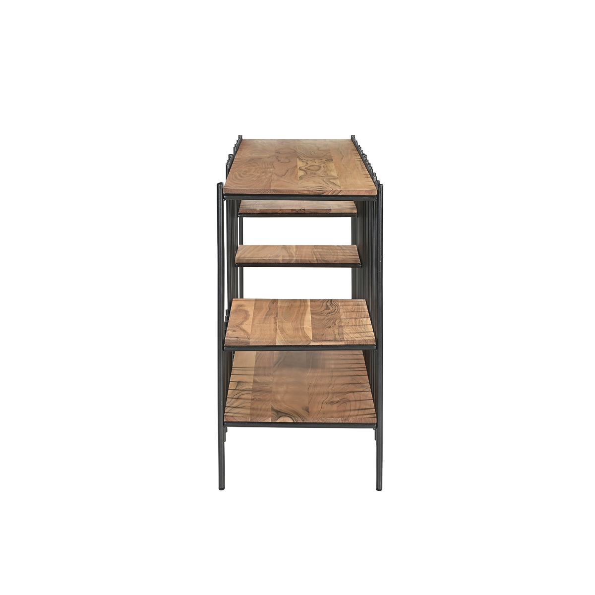 Console en bois d'acacia et métal 160 cm Avalia
