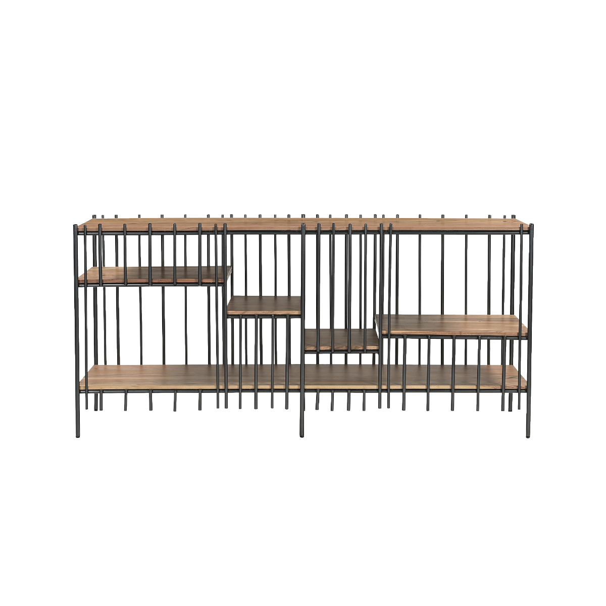 Console en bois d'acacia et métal 160 cm Avalia