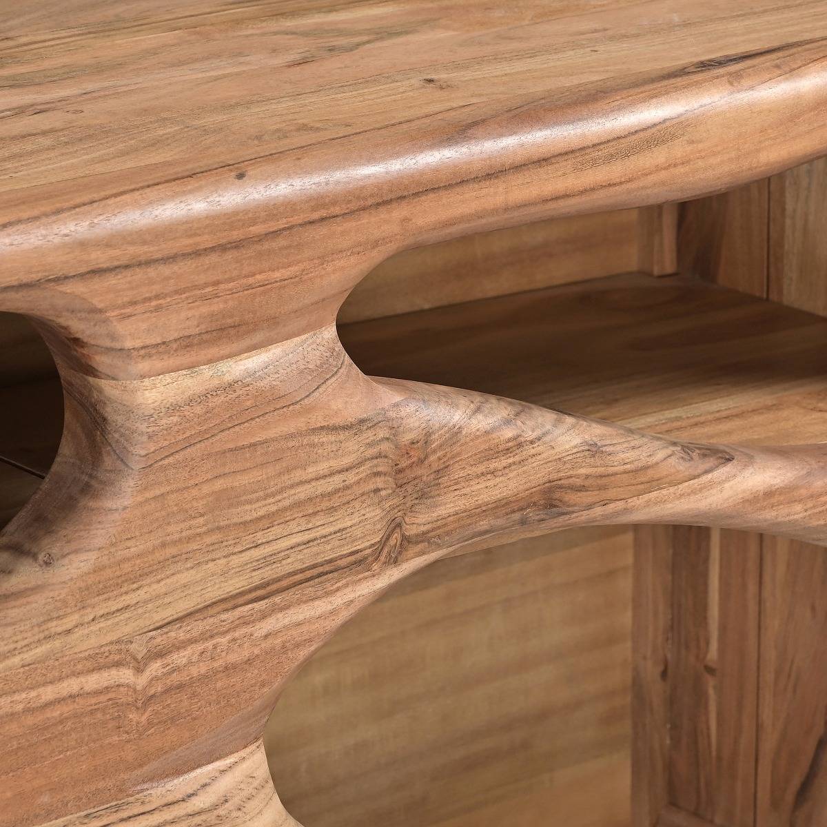 Buffet en bois d'acacia Trinite