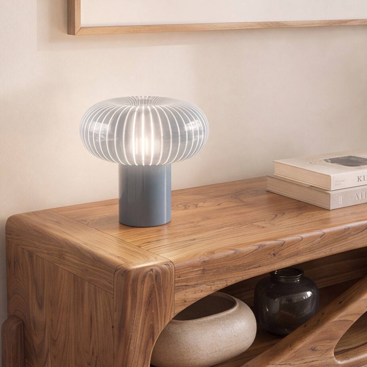 Meuble TV en bois d'acacia Trinite