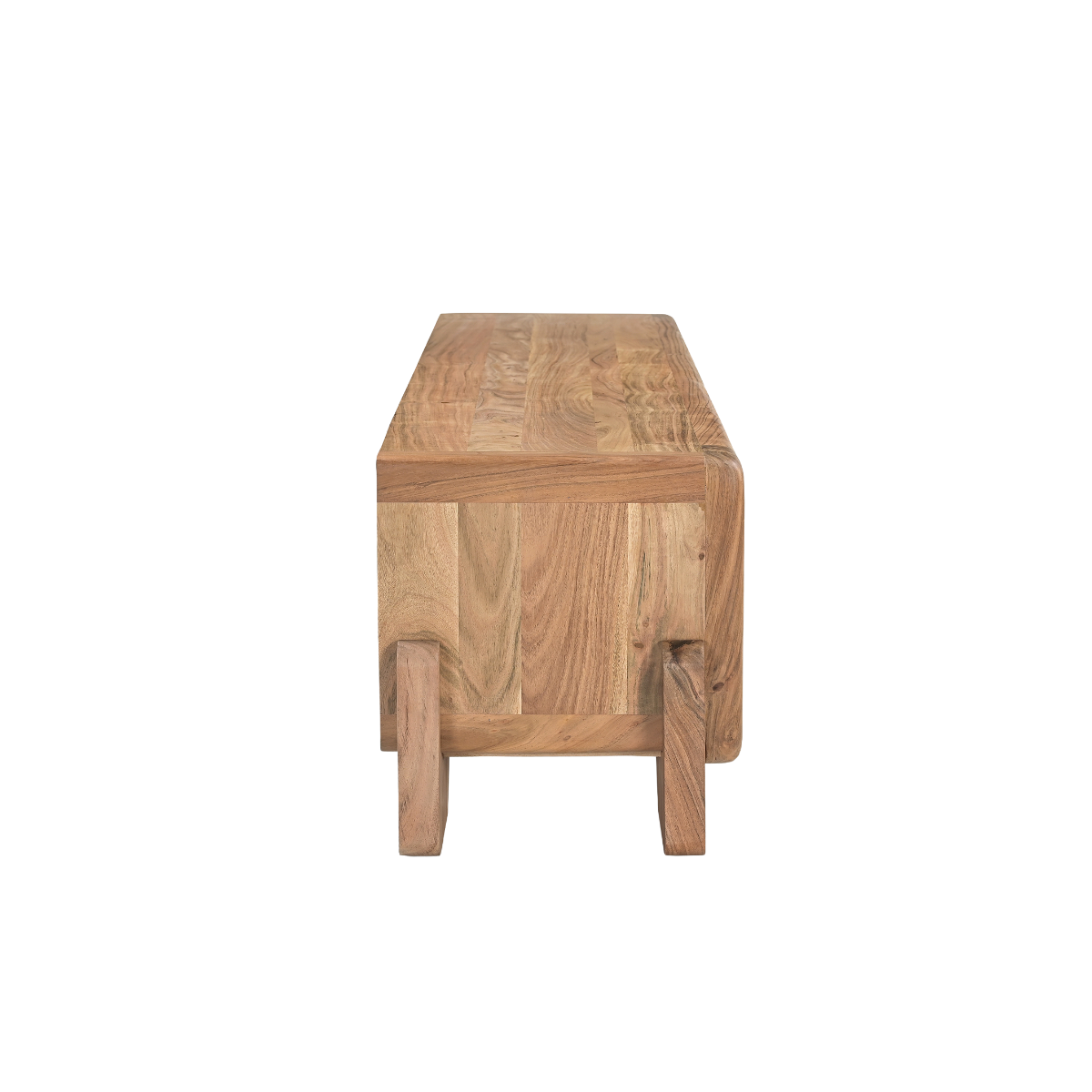 Meuble TV en bois d'acacia Trinite
