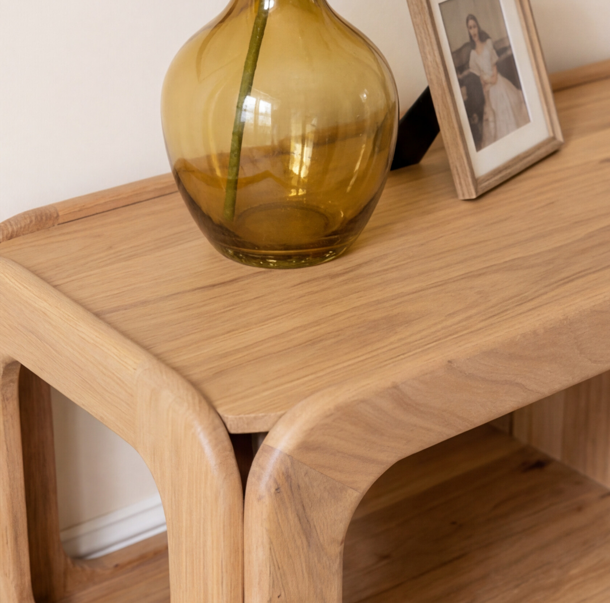 Meuble TV en bois d'acacia Trinite