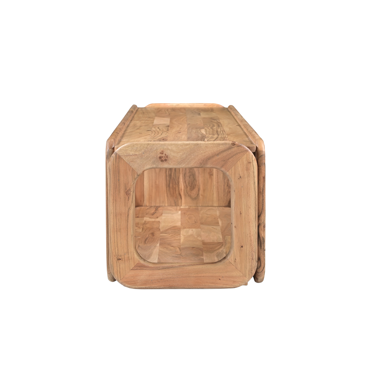 Meuble TV en bois d'acacia Trinite