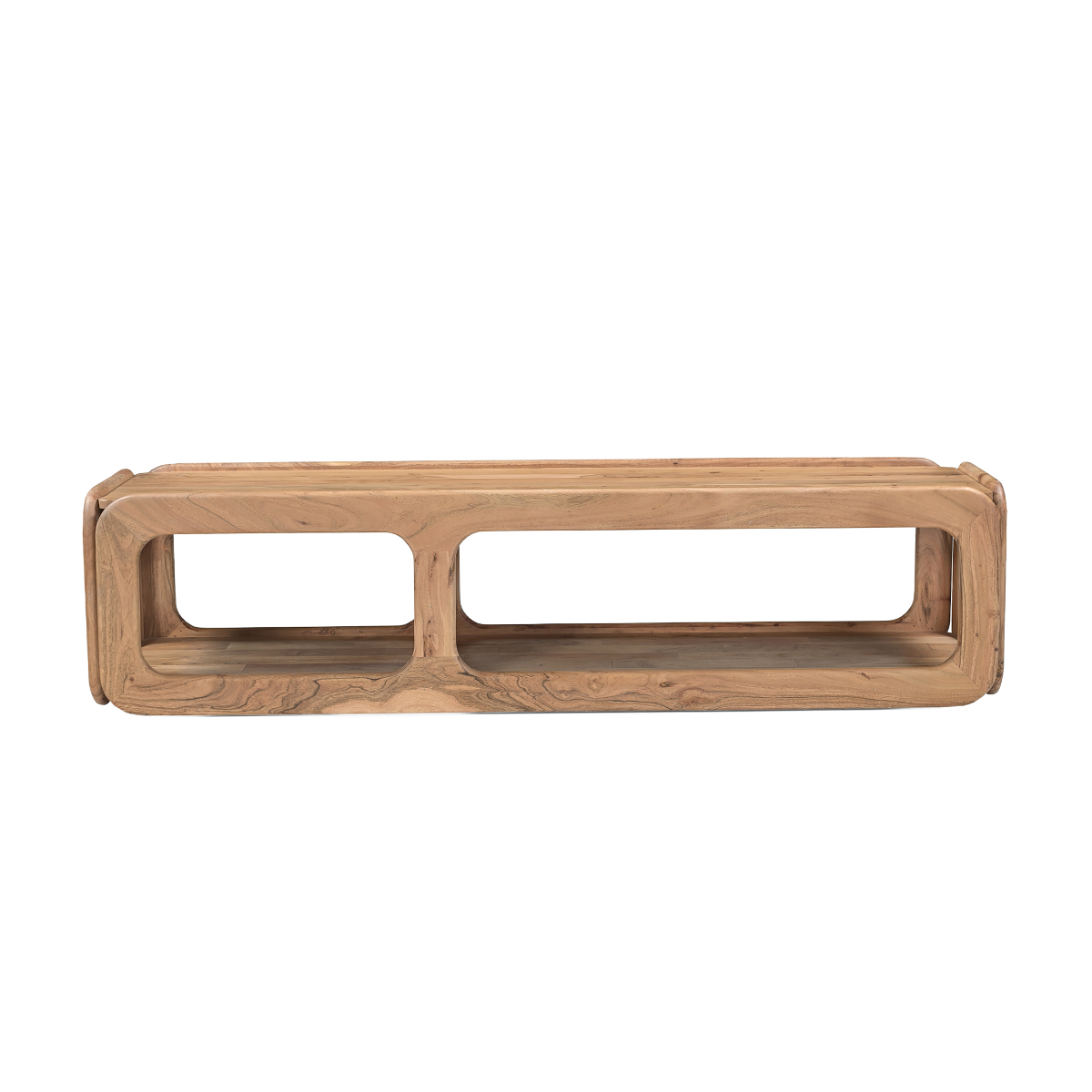Meuble TV en bois d'acacia Trinite
