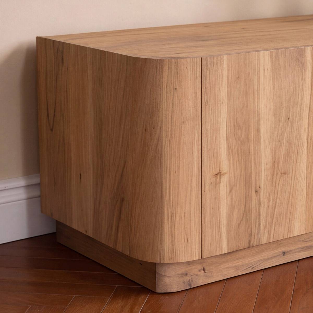 Meuble TV en bois d'acacia Idrissa