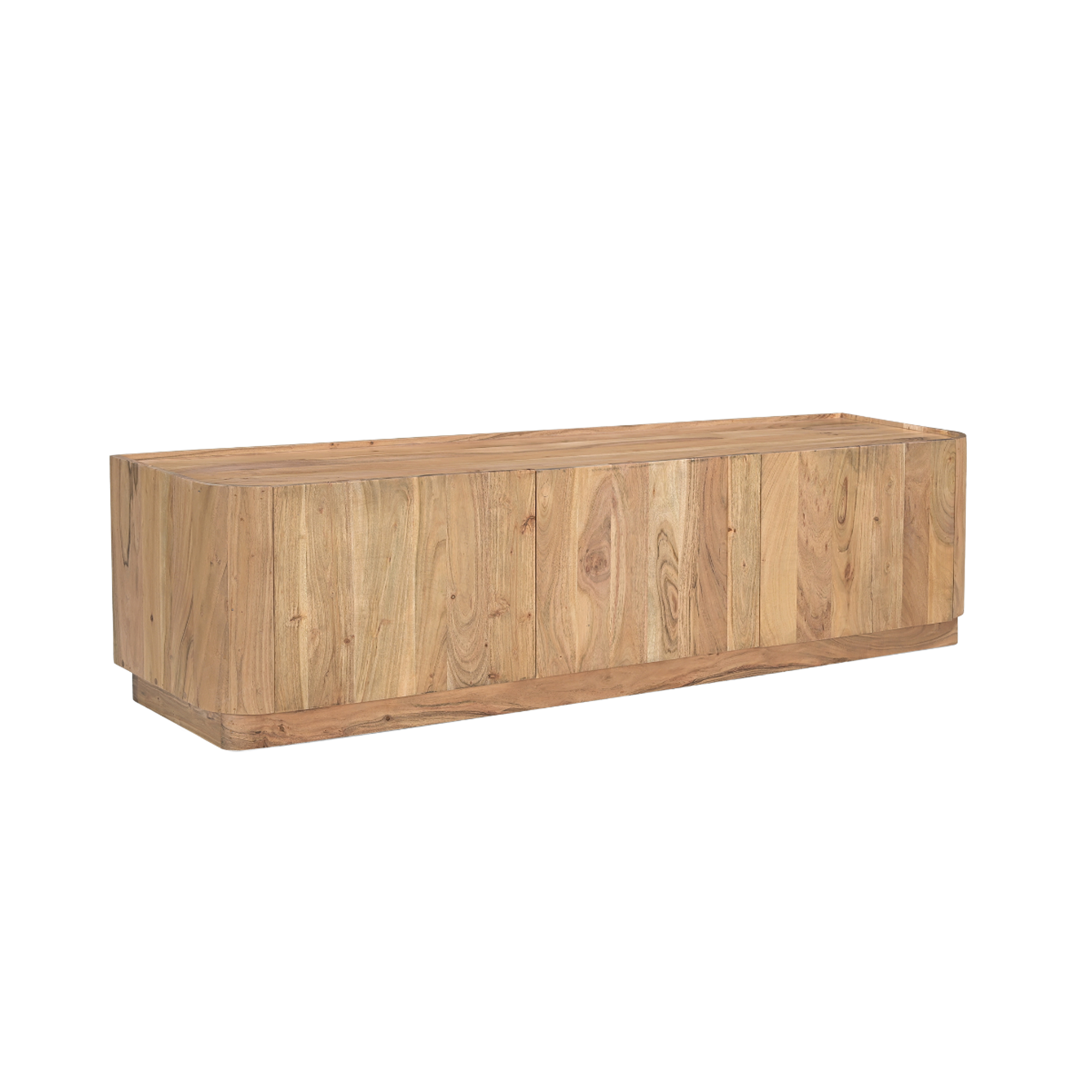 Meuble TV en bois d'acacia Idrissa