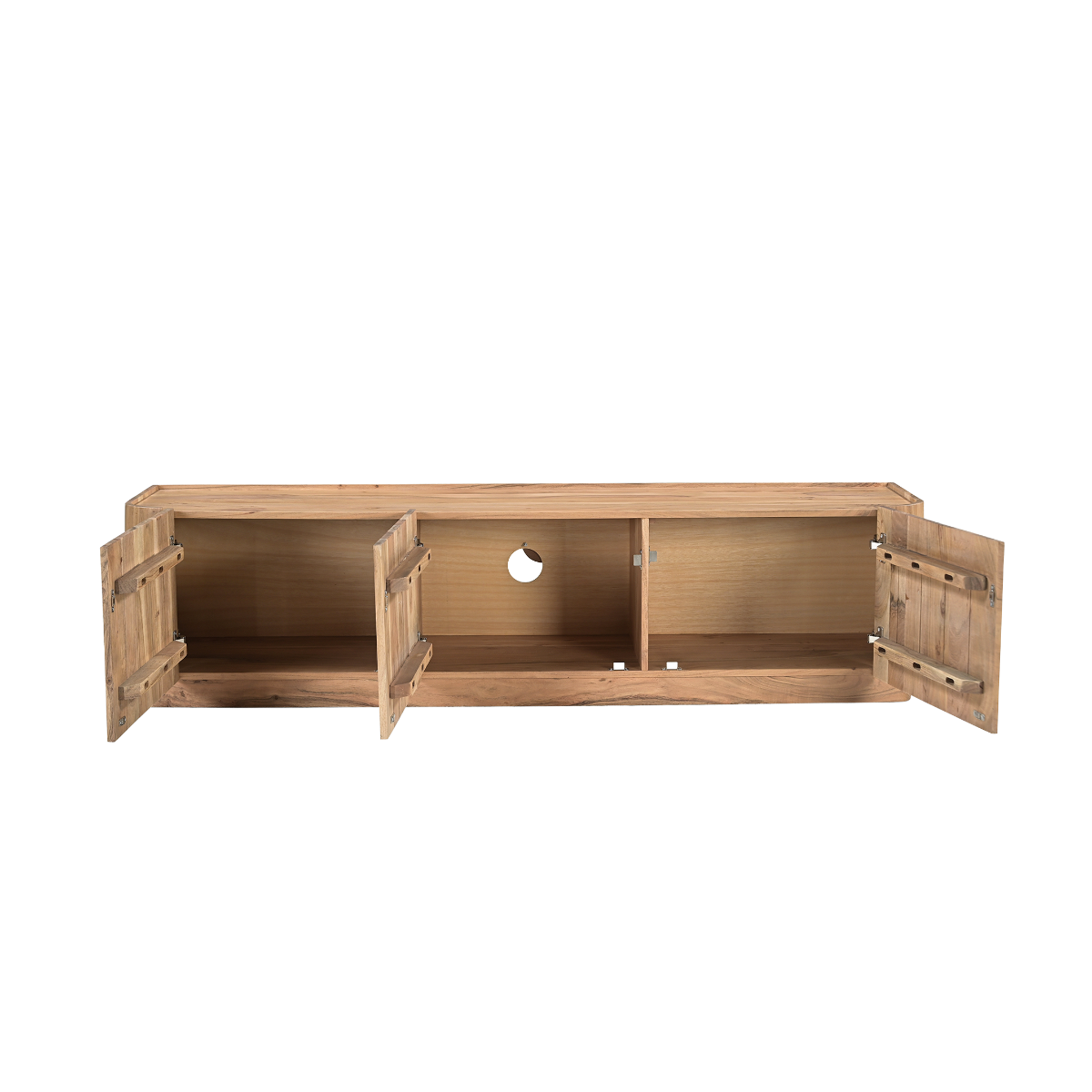 Meuble TV en bois d'acacia Idrissa
