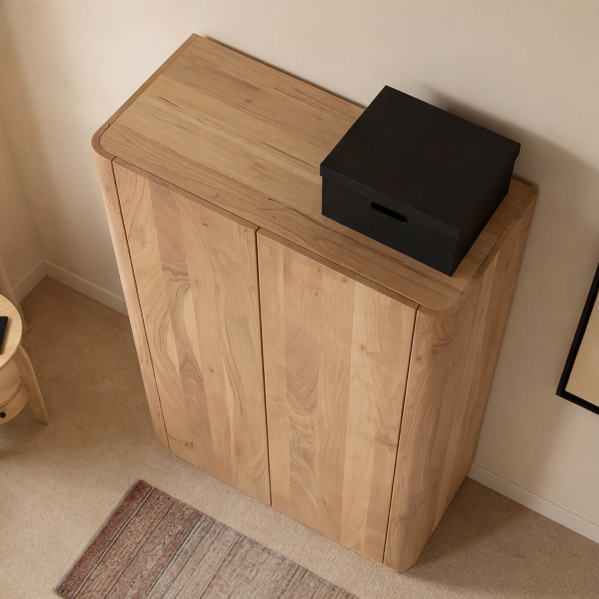 Armoire en bois d'acacia Idrissa