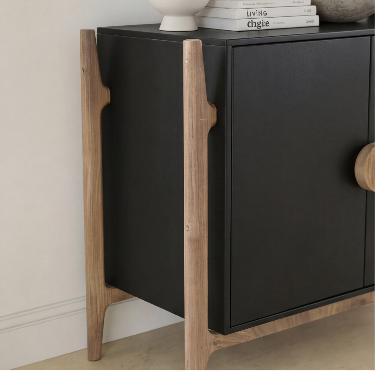 Buffet en bois de manguier et pieds en acacia Imani