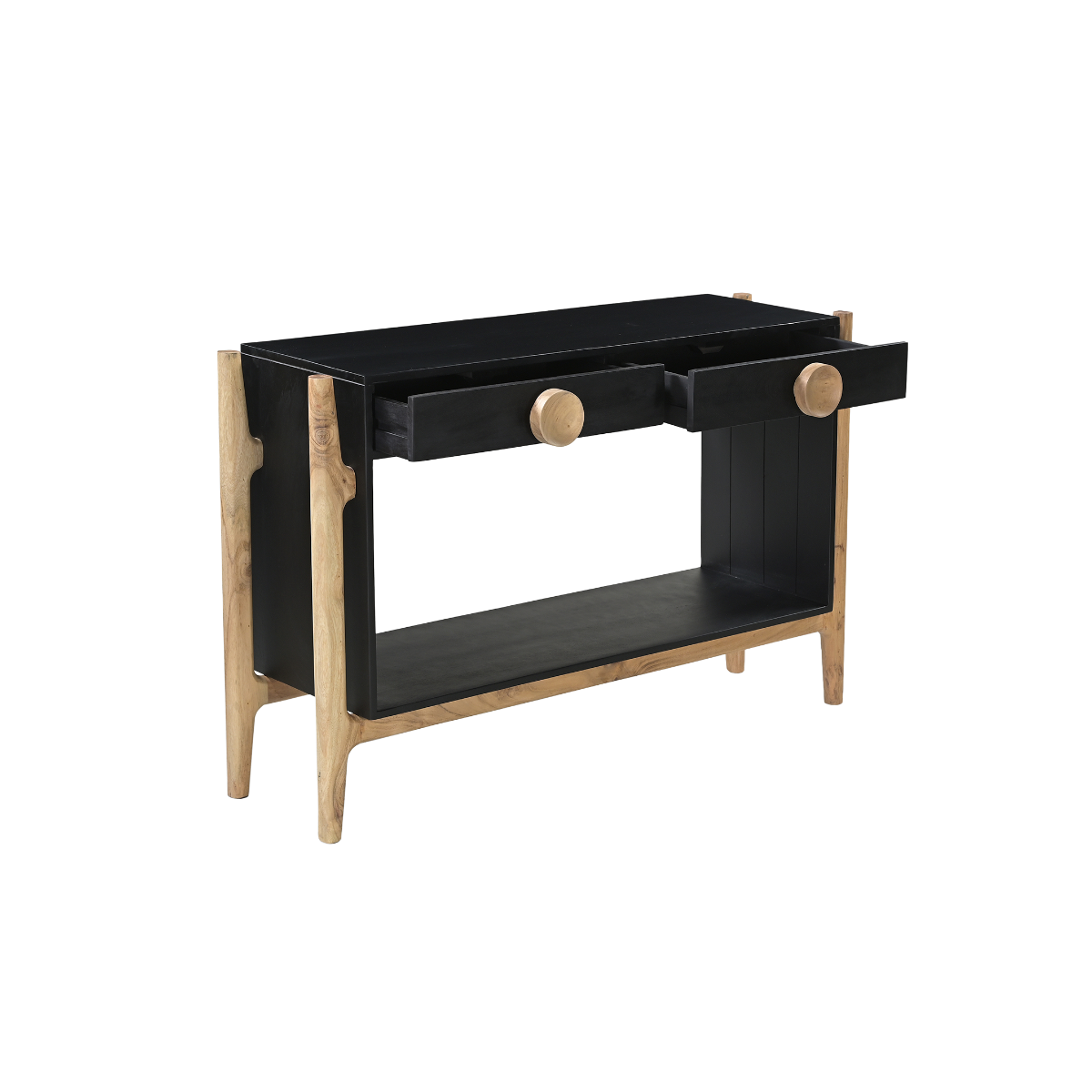 Console en bois de manguier et pieds en acacia Imani