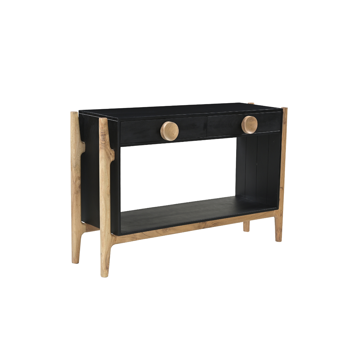 Console en bois de manguier et pieds en acacia Imani